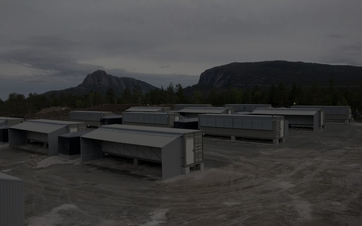 Drangedal — 15 MW forced air-cooled deployment in Norway