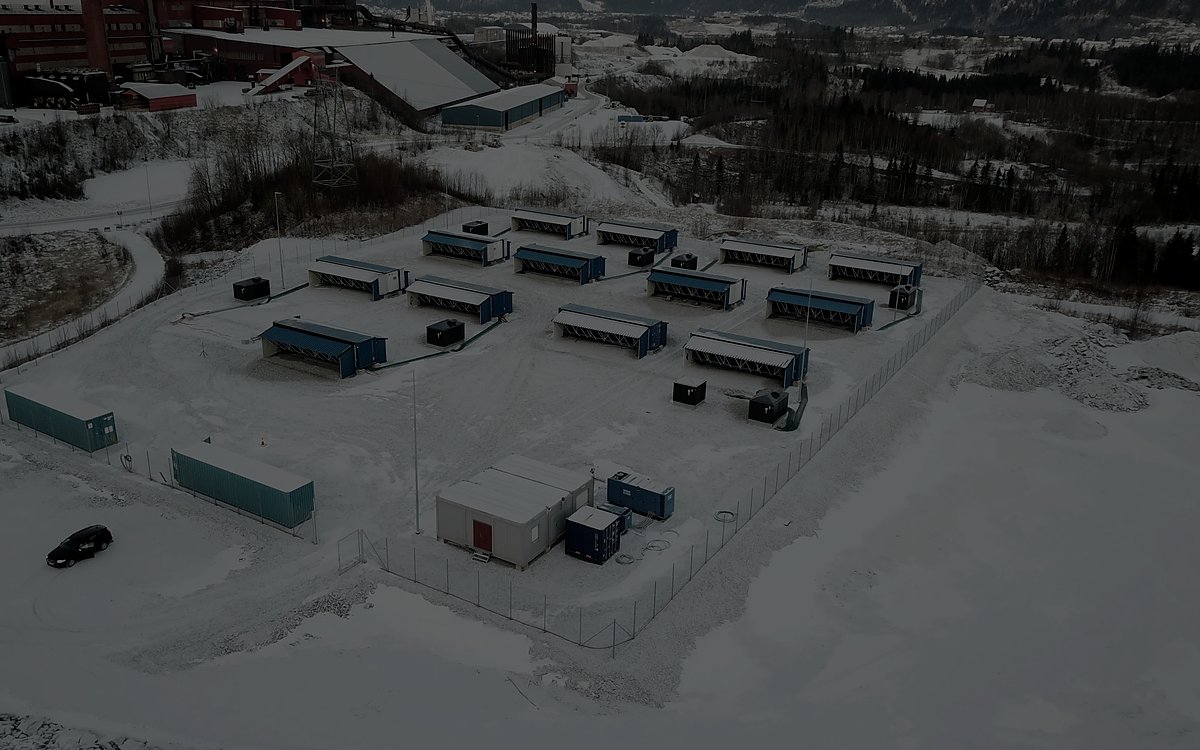 Mo I Rana — 42 MW air-cooled deployment in northern Norway